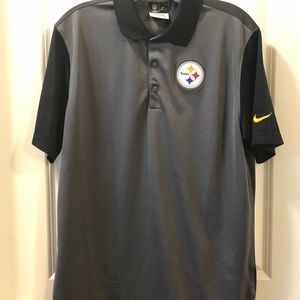 Nike Men’s Pittsburgh Steeler On Field Polo